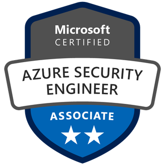 Microsoft Certified Azure Security Engineer Associate badge